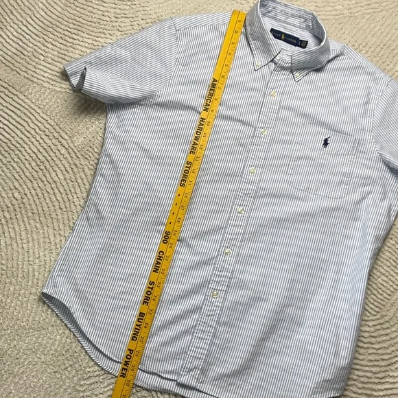 Polo by Ralph Lauren Men's Striped Button-Down Shirt Large - Picture 7 of 9